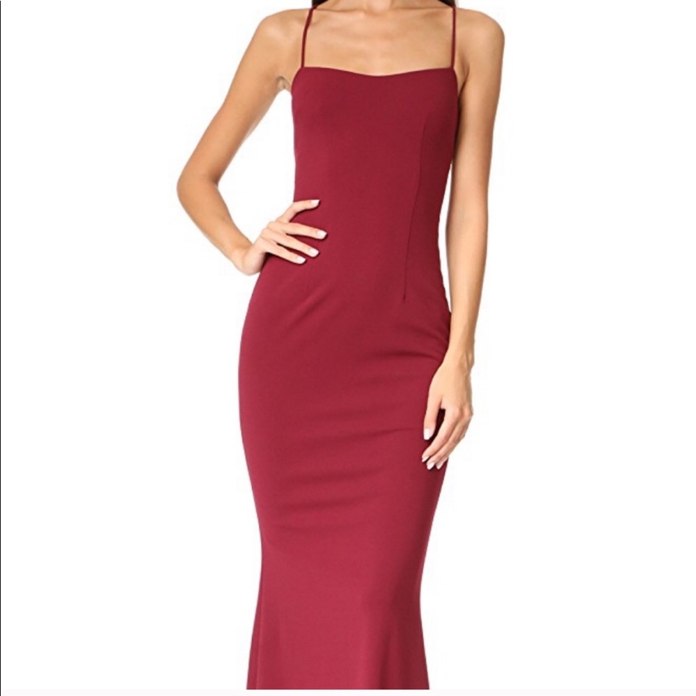 Katie May Burgundy Maxi Dress